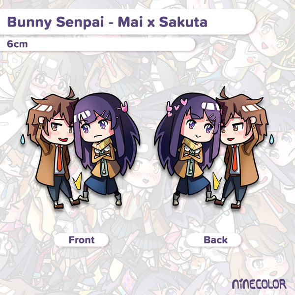 Mai x Sakuta Charm – ninecolor
