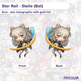 Stelle Bat Charm