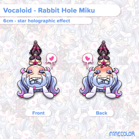 Rabbit Hole Miku Charm