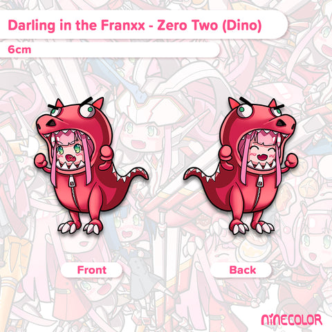 Zero Two Dinosaur Charm