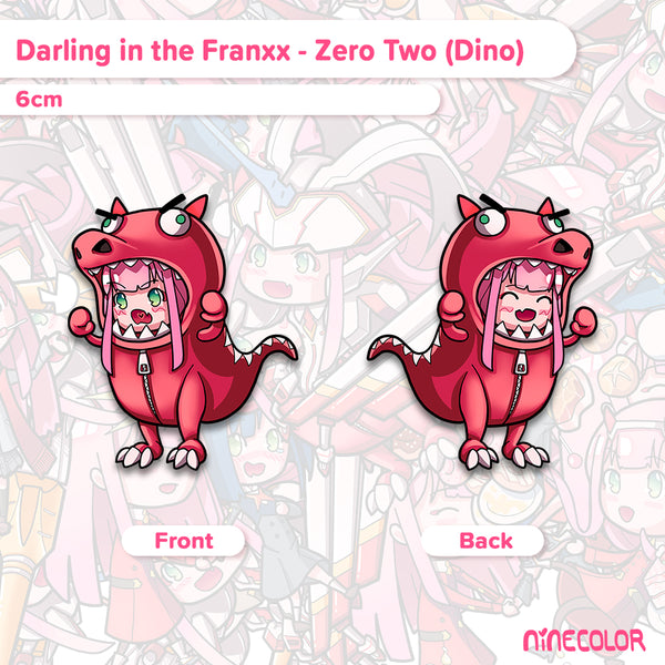 Zero Two Dinosaur Charm – ninecolor