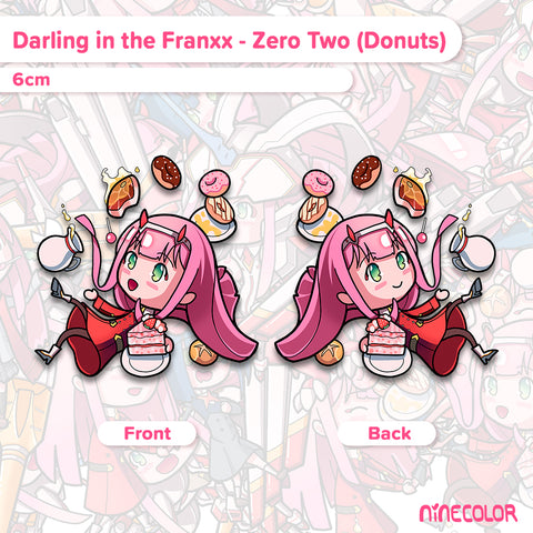 Zero Two Donuts Charm