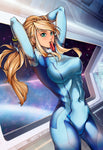 Zero Suit Samus Print